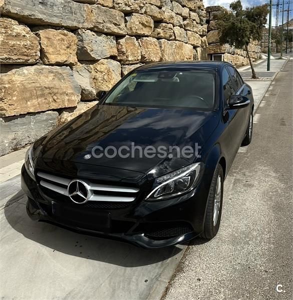 Negro Usado 2015 Mercedes C220 Berlina | 15.990 € (Precio justo) - Imagen 1/4