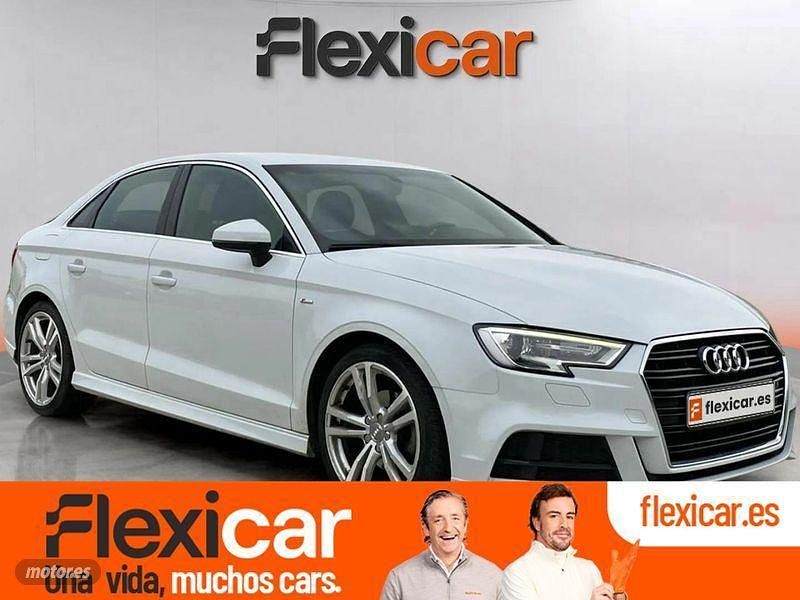 Usado Audi A3 S-Line 150 CV (110 kW) 2017 Blanco Berlina