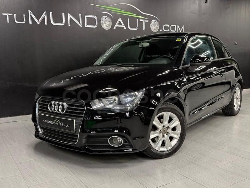 Usado Audi A1 Attraction 86 CV (63 kW) 2013 Negro Utilitario