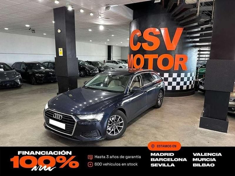 Azul Usado 2019 Audi A6 Familiar | 23.950 € (Buen precio) - Imagen 1/4