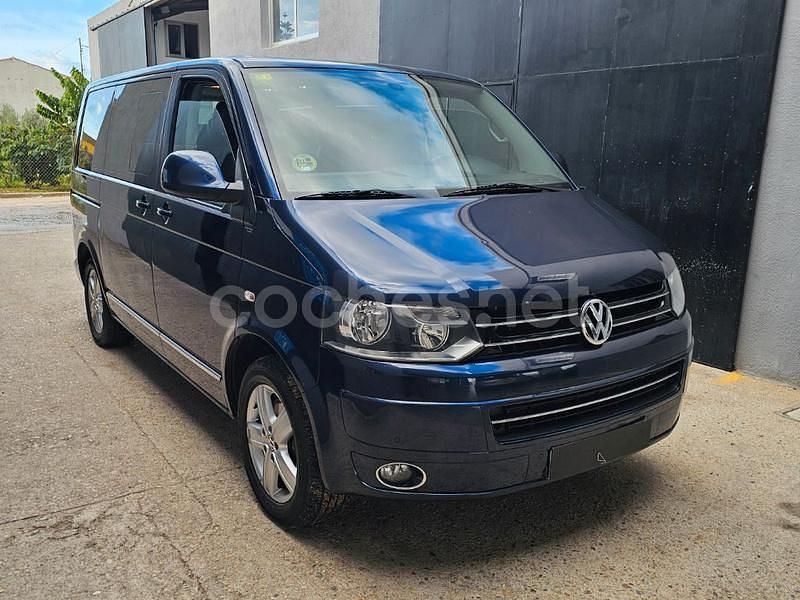 Azul Usado 2013 VW Multivan Highline Van | 26.200 € (Precio justo) - Imagen 1/4