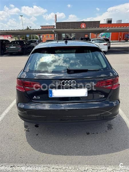 Käytetty Audi A3 110 HP (80 kW) 2016 Musta Sedan