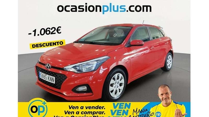 Brugt Hyundai i20 75 HK (55 kW) 2018 Rød Hatchback
