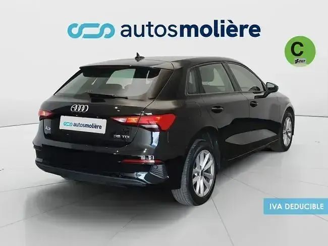 Usado Audi A3 150 CV (110 kW) 2023 Negro Berlina