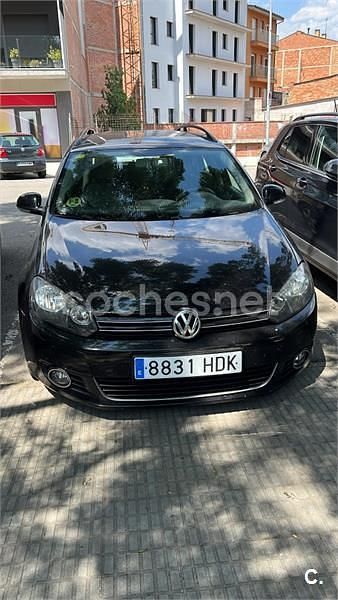 Usado VW Golf VI Advance 105 CV (77 kW) 2011 Negro Utilitario