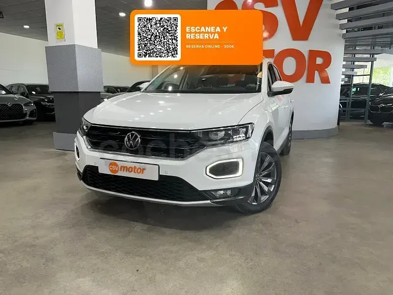 Usado VW T-Roc Sportline 150 CV (110 kW) 2021 Blanco SUV