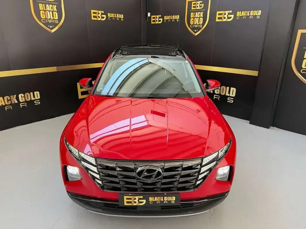Begagnad Hyundai Tucson N Line 230 HK (169 kW) 2021 Röd SUV