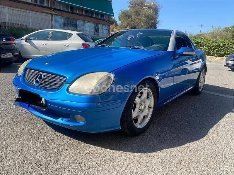 Azul Usado 2003 Mercedes SLK200 Edition Descapotable | 4500 € (Super precio) - Imagen 1/4