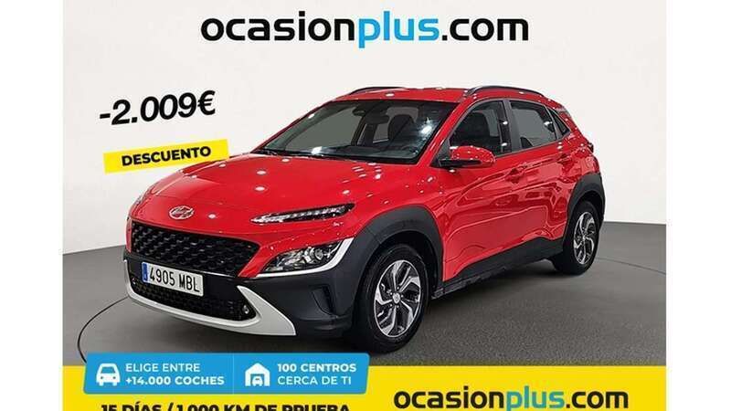 Rojo Usado 2022 Hyundai Kona SUV | 19.819 € (Buen precio) - Imagen 1/1