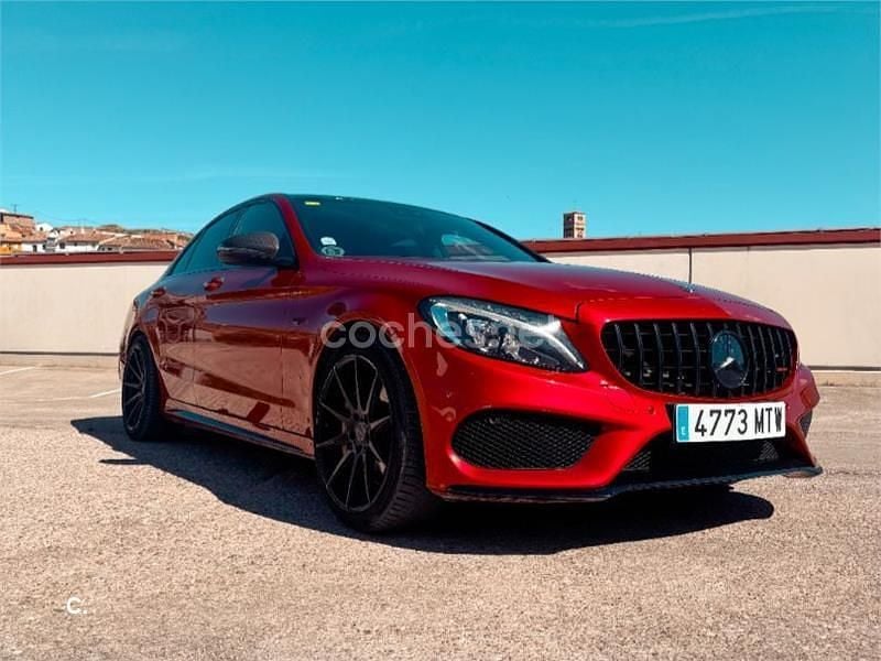 Rojo Usado 2017 Mercedes C43 AMG Berlina | 35.000 € (Precio justo) - Imagen 1/4