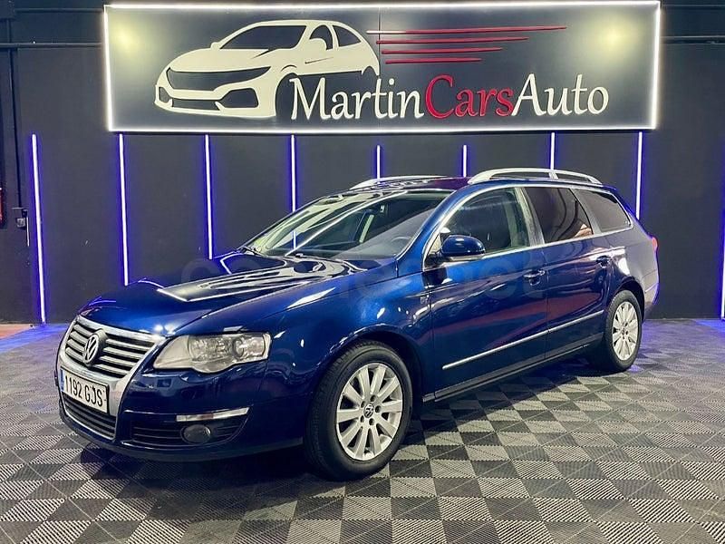 Usado VW Passat Advance 140 CV (102 kW) 2008 Azul Familiar