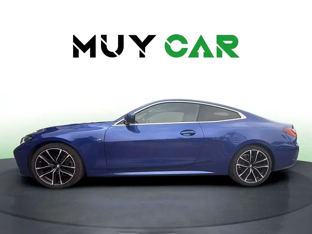 Usado BMW 420 190 CV (139 kW) 2021 Azul Coupe