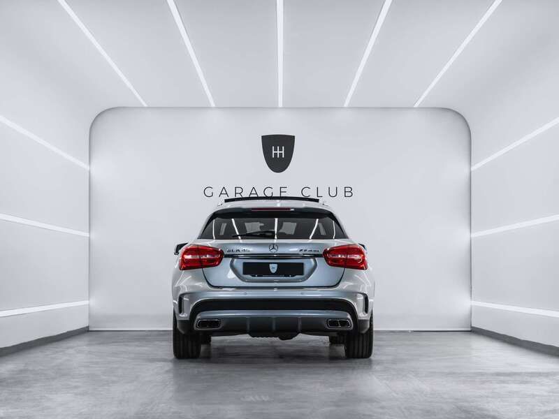 Usado Mercedes GLA45 AMG AMG 360 CV (264 kW) 2014 Gris / plata SUV