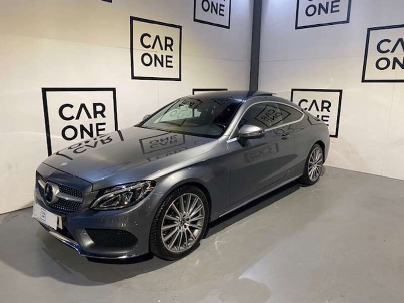 Gris / plata Usado 2017 Mercedes C220 Coupe | 20.990 € (Precio justo) - Imagen 1/4