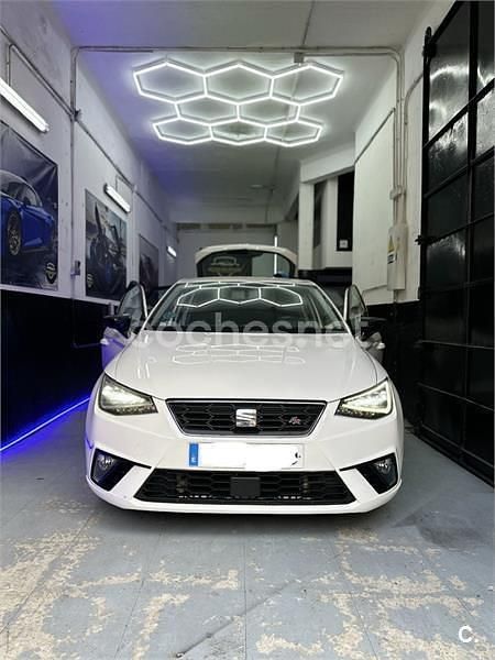 Usado Seat Ibiza FR 115 CV (84 kW) 2018 Blanco Utilitario