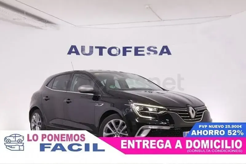 Usado Renault Mégane GT Line GT-Line 130 CV (95 kW) 2016 Negro Berlina