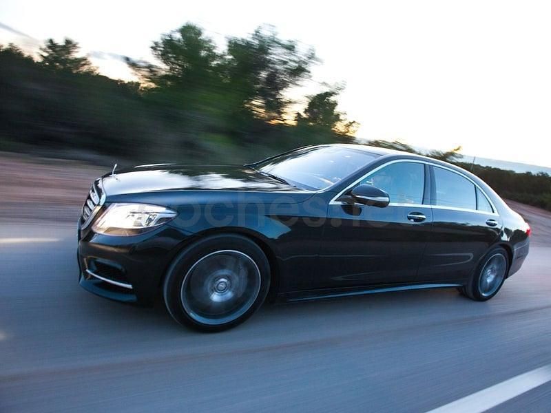 Usado Mercedes S350 258 CV (189 kW) 2014 Negro Berlina