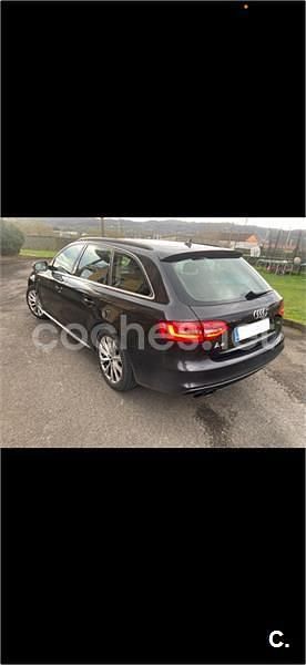 Usado Audi A4 S-Line 150 CV (110 kW) 2013 Negro Familiar