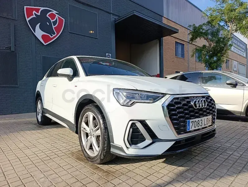 Usado Audi Q3 Sportback S-Line 150 CV (110 kW) 2019 Blanco SUV
