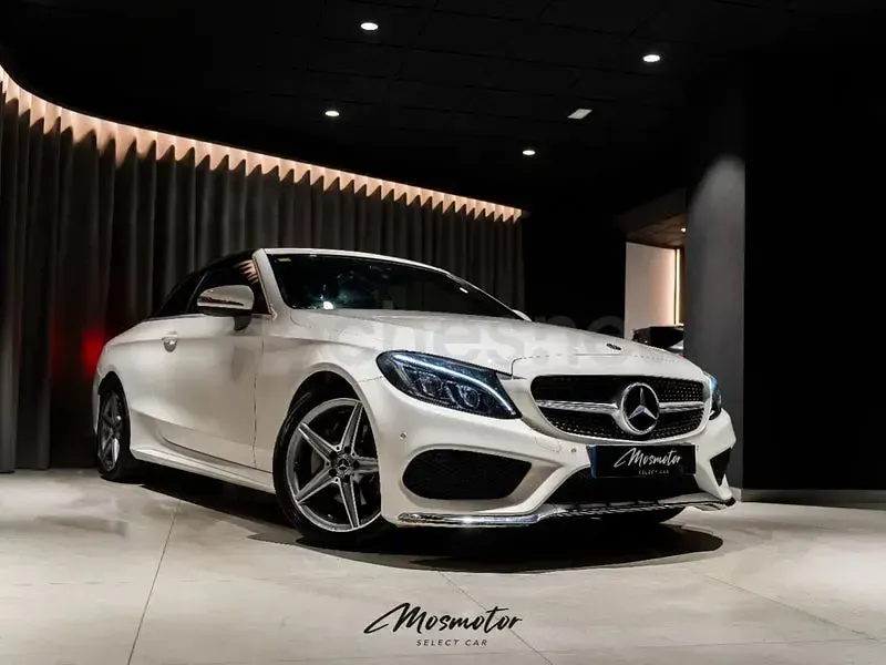 Usado Mercedes C220 194 CV (142 kW) 2018 Blanco Descapotable