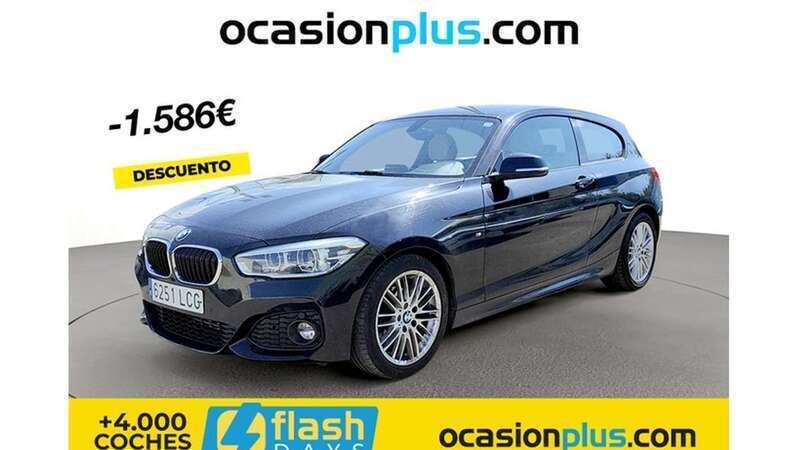 Negro Usado 2019 BMW 116 Utilitario | 15.864 € (Precio justo) - Imagen 1/4
