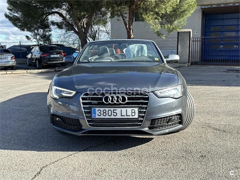 Gris / plata Usado 2014 Audi A5 Cabriolet Descapotable | 15.990 € (Precio justo) - Imagen 1/4