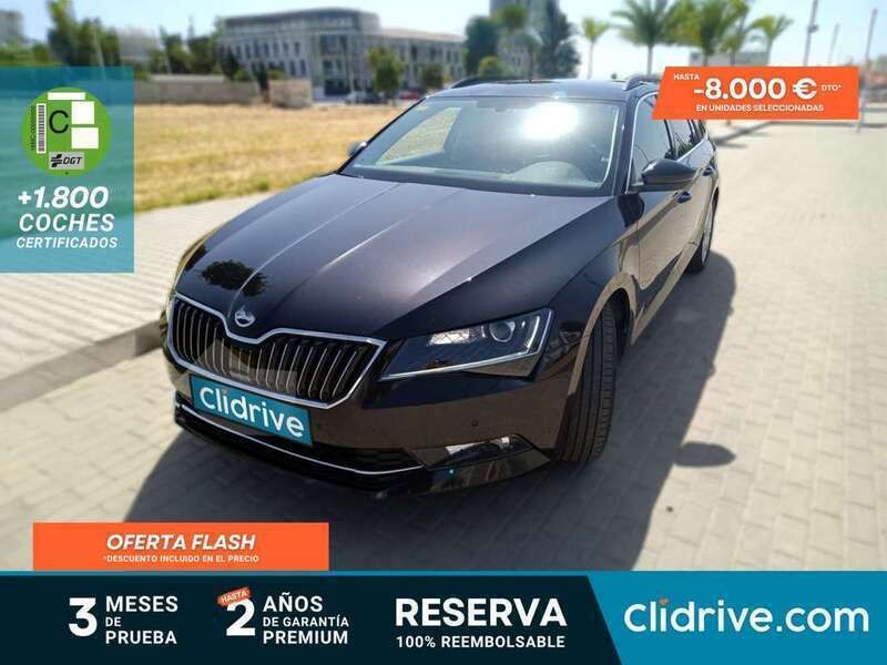 Negro Usado 2018 Skoda Superb Ambition Familiar | 12.490 € (Super precio) - Imagen 1/3