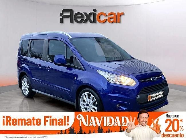 Azul Usado 2017 Ford Tourneo Connect Titanium Monovolumen | 18.490 € (Precio justo) - Imagen 1/4