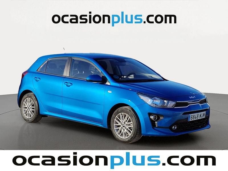 Usado Kia Rio 101 CV (74 kW) 2023 Azul Utilitario