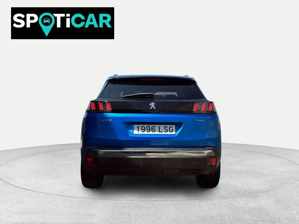 Usado Peugeot 3008 225 CV (165 kW) 2022 Azul SUV
