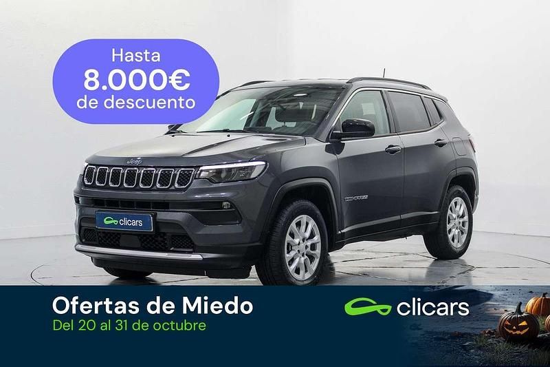Gris Usado 2023 Jeep Compass Limited SUV | 20.890 € (Buen precio) - Imagen 1/4