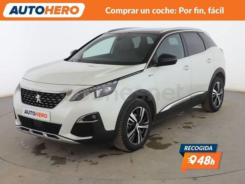 Usado Peugeot 3008 GT-line 130 CV (95 kW) 2018 Blanco SUV