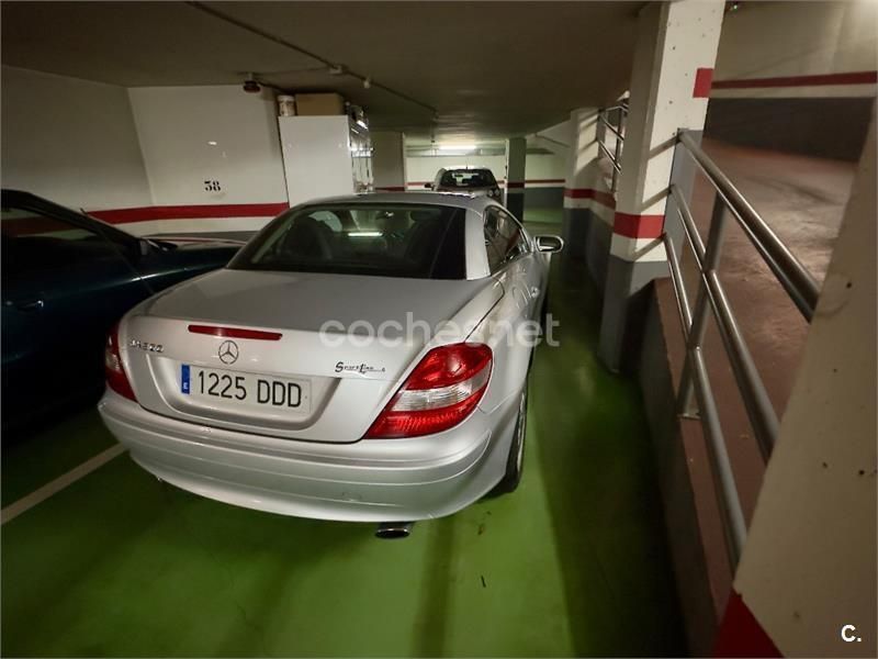Usado Mercedes SLK200 163 CV (119 kW) 2004 Gris / plata Descapotable