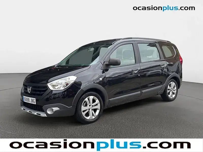Negro Usado 2016 Dacia Lodgy Stepway Monovolumen | 12.990 € (Precio justo) - Imagen 1/4