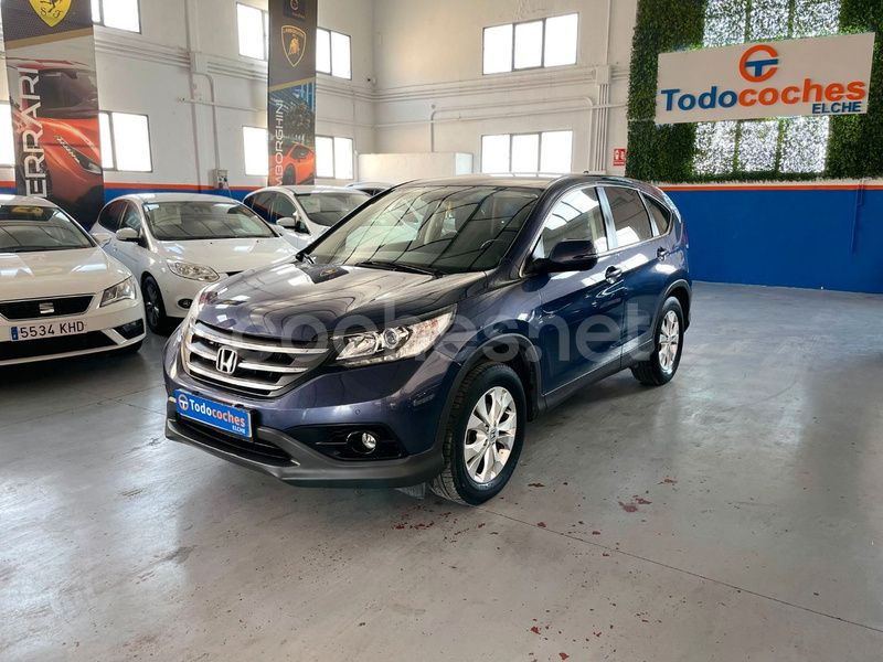 Azul Usado 2015 Honda CR-V Elegance SUV | 14.499 € (Precio justo) - Imagen 1/4