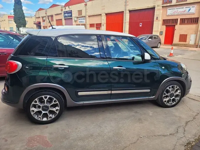 Usado Fiat 500L Cross 120 CV (88 kW) 2017 Verde Monovolumen