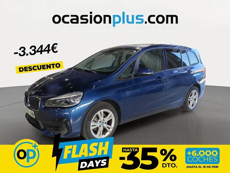 Usado BMW 216 Gran Tourer 109 CV (80 kW) 2020 Azul Monovolumen
