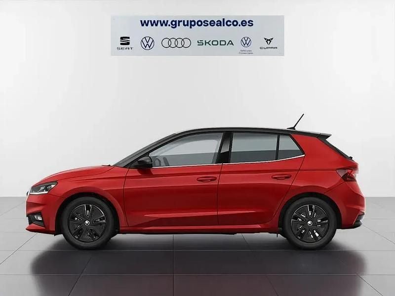 Usado Skoda Fabia Style 110 HP (80 kW) 2022 Vermelho Citadino