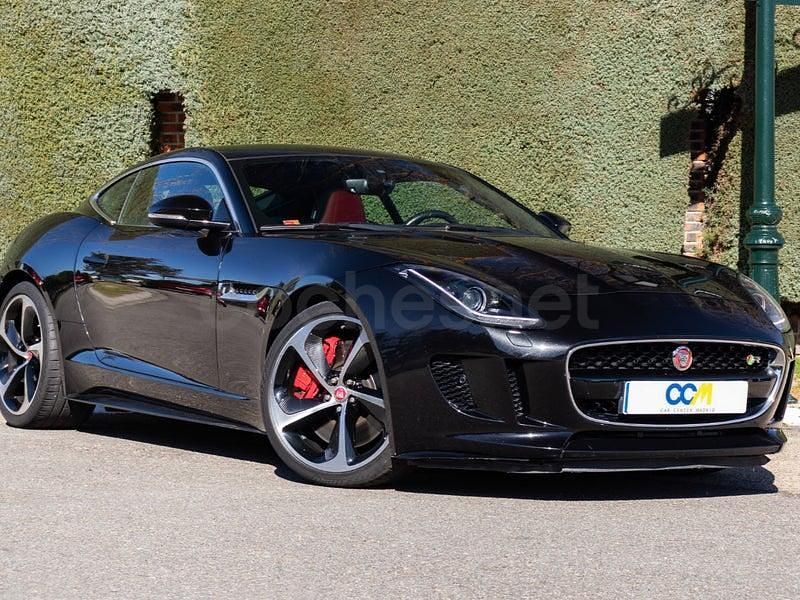 Usado Jaguar F-Type R 550 CV (404 kW) 2016 Negro Coupe