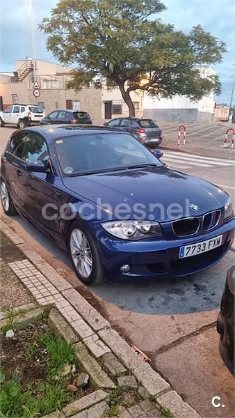 Usado BMW 118 143 CV (105 kW) 2007 Azul Utilitario