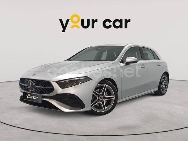 Gris / plata Usado 2023 Mercedes A200 Advanced Berlina | 29.900 € (Super precio) - Imagen 1/4