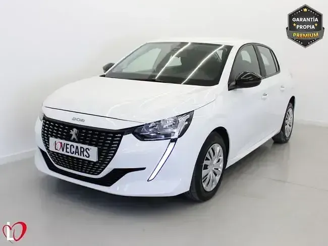 Usado Peugeot 208 Active 102 CV (75 kW) 2022 Blanco Utilitario