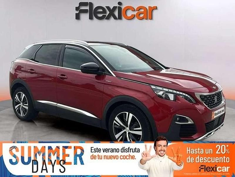 Rojo Usado 2017 Peugeot 3008 GT-line SUV | 15.499 € (Super precio) - Imagen 1/4