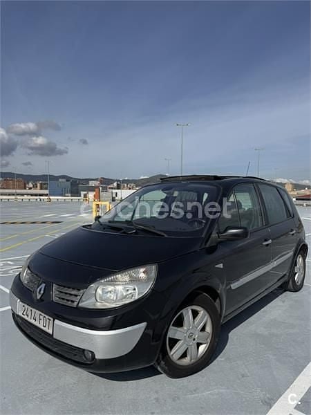Usado Renault Scénic II Dynamique 130 CV (95 kW) 2006 Negro Monovolumen