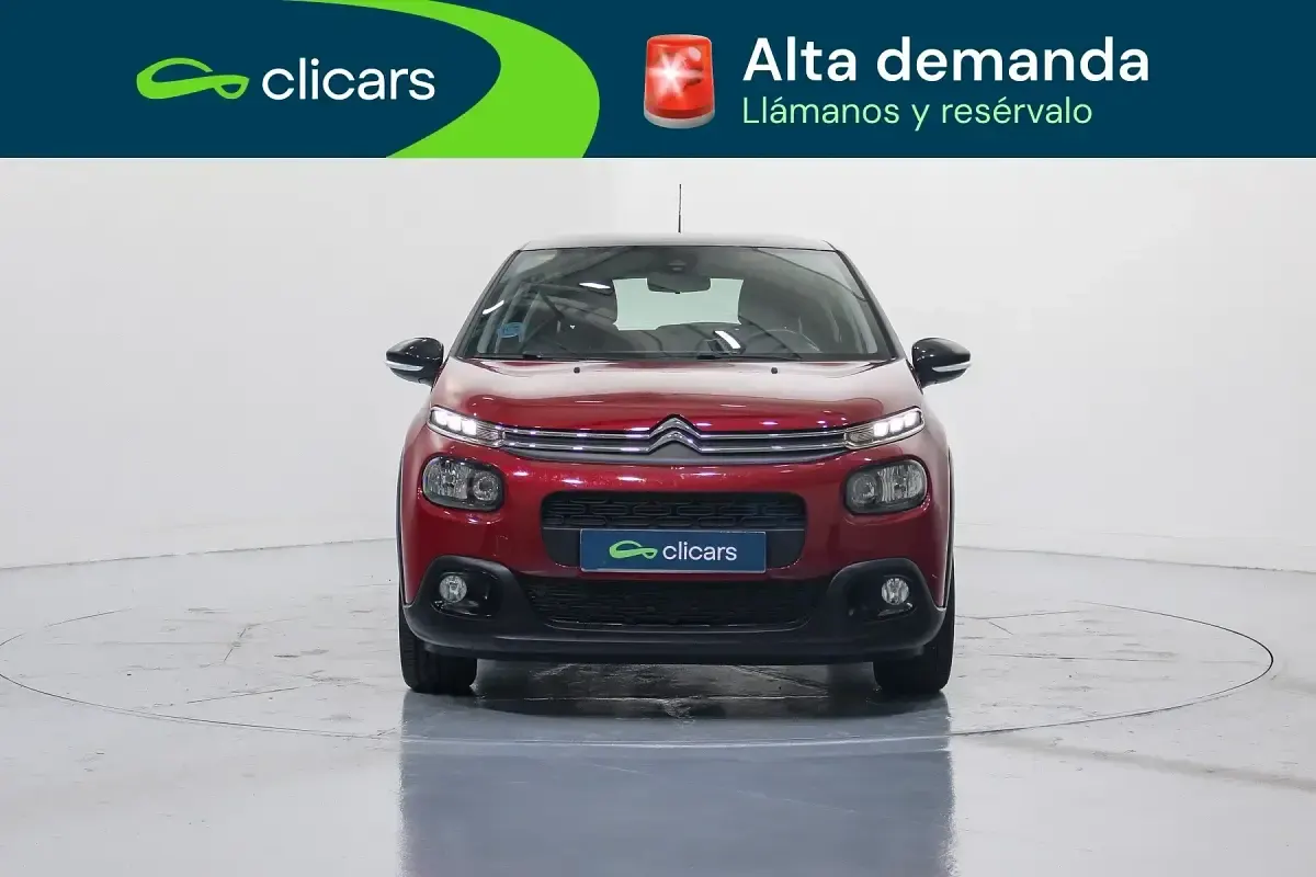 Usado Citroën C3 Feel 83 CV (61 kW) 2020 Rojo Utilitario
