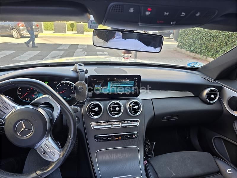Usado Mercedes C200 184 CV (135 kW) 2019 Blanco Coupe