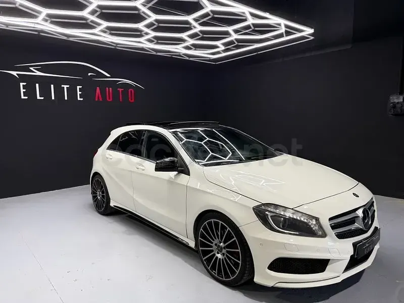 Occasion Mercedes A200 AMG line 136 PK (100 kW) 2014 Wit Sedan