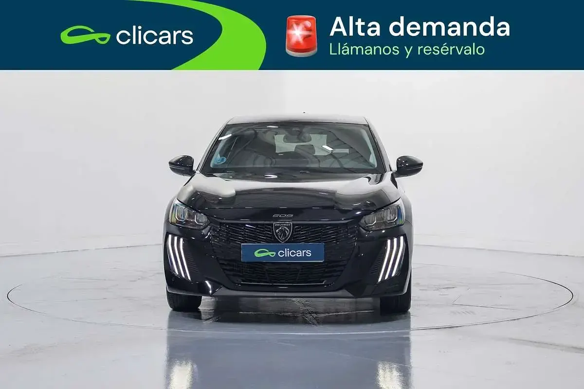 Begagnad Peugeot 208 Allure 102 HK (75 kW) 2025 Svart Halvkombi