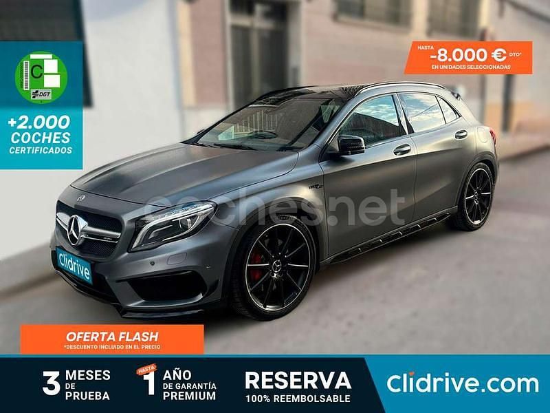 Gris / plata Usado 2016 Mercedes GLA45 AMG SUV | 33.690 € (Caro) - Imagen 1/3