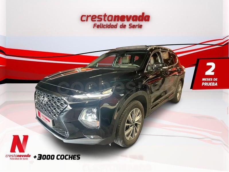 Usado Hyundai Santa Fe Style 200 CV (147 kW) 2021 Negro SUV